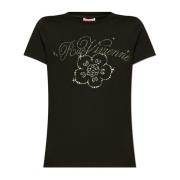 T-shirt met print Kenzo , Black , Dames