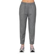 Flanellen Elastische Taillebroek Rosso35 , Gray , Dames