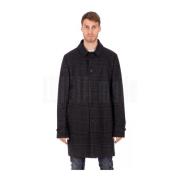 Slim Wool Lemon Coat Men Aspesi , Multicolor , Heren