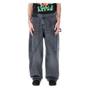 Twisted Workwear Jeans JW Anderson , Gray , Heren
