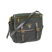 Pre-owned Nylon prada-bags Prada Vintage , Green , Dames