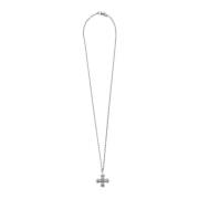 Crest Ketting Emanuele Bicocchi , Gray , Dames