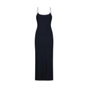 Zwarte Jurken voor Vrouwen MM6 Maison Margiela , Black , Dames