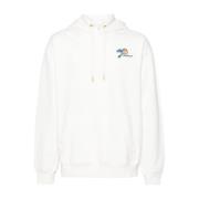 Wit Tennis Logo Sweatshirt Casablanca , White , Heren