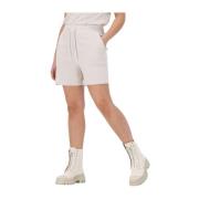 Clara Dames Shorts Zandkleur Knit-ted , Beige , Dames