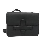 Pre-owned Leather shoulder-bags Celine Vintage , Black , Dames