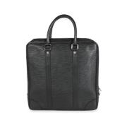 Pre-owned Leather louis-vuitton-bags Louis Vuitton Vintage , Black , D...