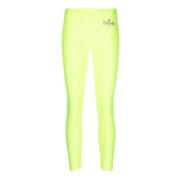 Gele Leggings voor Vrouwen Chiara Ferragni Collection , Yellow , Dames