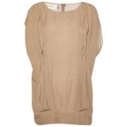 Pre-owned Fabric tops Marni Pre-owned , Beige , Dames