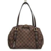 Pre-owned Fabric shoulder-bags Louis Vuitton Vintage , Brown , Dames