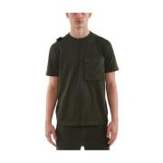 Cargo Pocket Tee Oil Sick Ma.strum , Green , Heren