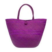 Grote Marta Shopper Tas Ulla Johnson , Purple , Dames