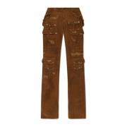 Ribbroek Dsquared2 , Brown , Dames