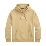 Hoodie met borduursel Ralph Lauren , Beige , Heren