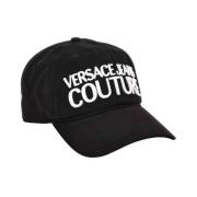 Trendy Hat Designs Versace Jeans Couture , Black , Dames