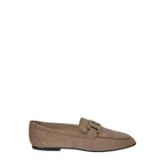 Stijlvolle leren mocassins Tod's , Beige , Dames