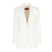 Elegante Linz Jurk voor Vrouwen Max Mara Studio , White , Dames