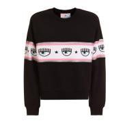 Zwarte Sweaters Chiara Ferragni Collection , Black , Dames