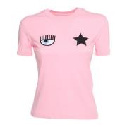 Roze T-shirts en Polos Chiara Ferragni Collection , Pink , Dames