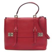 Pre-owned Fabric handbags Prada Vintage , Red , Dames