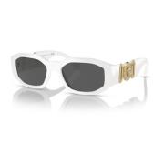 Heren Zonnebril Nylon Poliammide Stijl Versace , White , Heren