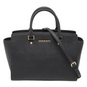 Pre-owned Leather totes Michael Kors Pre-owned , Black , Dames