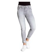 Skinny Jeans Nova Grey Zhrill , Gray , Dames