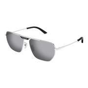 Aviator Zonnebril Balenciaga , Gray , Unisex