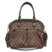 Pre-owned Canvas louis-vuitton-bags Louis Vuitton Vintage , Brown , Da...