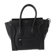 Pre-owned Leather celine-bags Celine Vintage , Black , Dames