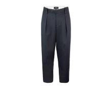 Wortel Pasvorm Wol Katoen Chinos A.p.c. , Black , Heren