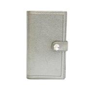 Pre-owned Leather wallets Miu Miu Pre-owned , Gray , Dames