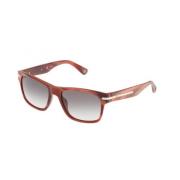 Bruin Patroon Zonnebril Slw893-0Nks Loewe , Brown , Unisex