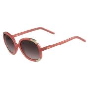 Kinderzonnebril roze/goud met donkere lens Chloé , Red , Unisex