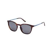 Gepolariseerde zonnebril Havana frame grijze lens Skechers , Multicolo...