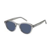 Blauwe Lens Zonnebril TH 1970/S-Kb7 Tommy Hilfiger , Gray , Heren