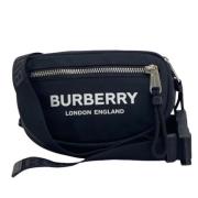 Pre-owned Fabric crossbody-bags Burberry Vintage , Black , Dames