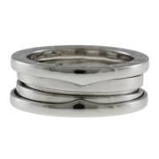 Pre-owned White Gold rings Bvlgari Vintage , Gray , Dames