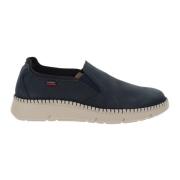 Leren Heren Loafers Slip-On Stijl Callaghan , Blue , Dames