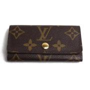 Pre-owned Canvas wallets Louis Vuitton Vintage , Brown , Dames