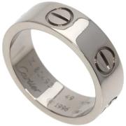 Pre-owned White Gold rings Cartier Vintage , Gray , Dames