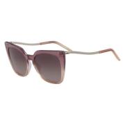 Roze Glitter Zonnebril Kl956S-132 Karl Lagerfeld , Pink , Dames