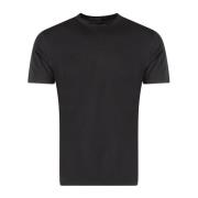 Zwarte Katoenmix T-shirt Ss23 Tom Ford , Black , Heren