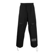 Trousers 44 Label Group , Black , Heren