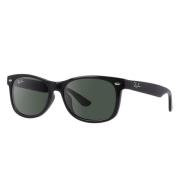 Nieuwe Wayfarer Junior Zonnebril Groene Lens Ray-Ban , Black , Unisex