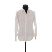 Pre-owned Cotton tops Ralph Lauren Pre-owned , White , Dames