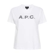 Chelsea Tag T-Shirt A.p.c. , White , Dames