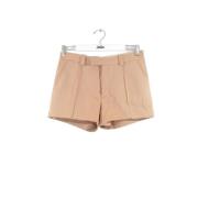 Pre-owned Cotton bottoms Louis Vuitton Vintage , Beige , Dames