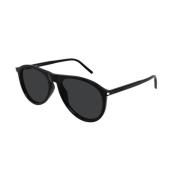 Zwarte zonnebril SL 667 model Saint Laurent , Black , Dames