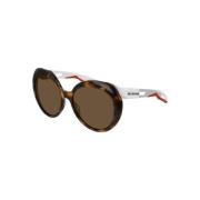 Stijlvolle zonnebril met Indeterminado-frame Balenciaga , Brown , Dame...